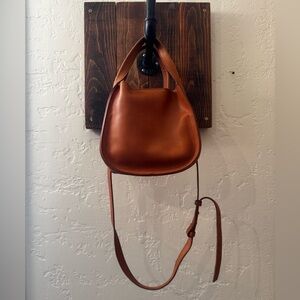 Madewell Crossbody Brown Leather Shoulder Bag